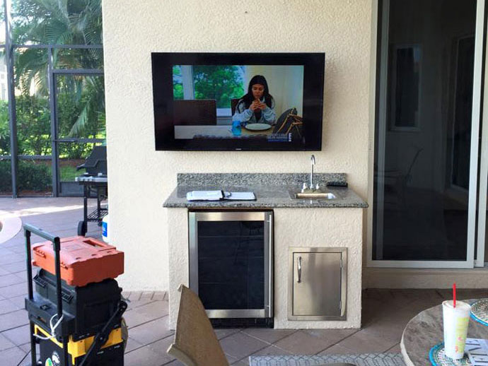 Outdoor TV Installation Service